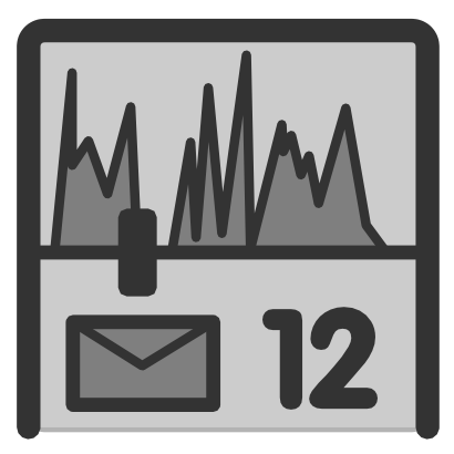 Icône lettre gris nombre graphique à télécharger gratuitement